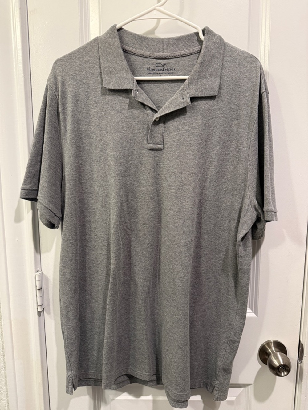 Vineyard Vines Men's Heather Gray Polo